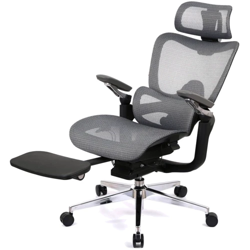 Офісне крісло АКЛАС Петрос R-SR Сірий (Сірий) (00158584)