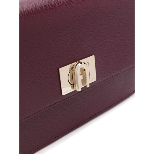Женская сумка кросс боди Furla 1928 S темно-бордовая (1064446): Фактура Матовая, Зернистая