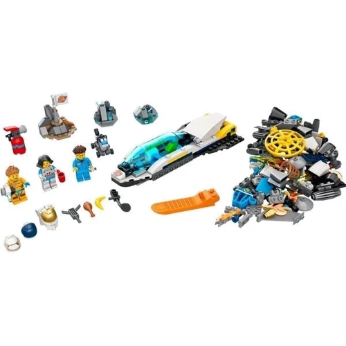 Конструктор LEGO City Missions Місії дослідження Марса на космічному кораблі (60354): Серія City