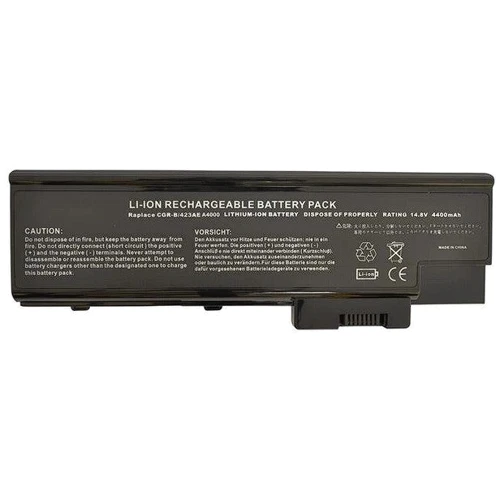 Батарея для ноутбука Acer QC192 Aspire 1410 14.8V Black 5200mAh OEM