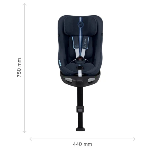 Автокрісло Cybex Sirona G i-Size Plus Lava Grey (523001209): Колір серый