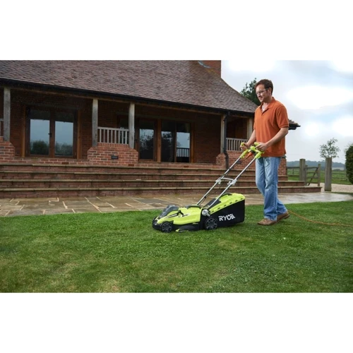 Газонокосилка Ryobi RLM15E36H (5133002345): Материал корпуса Пластик