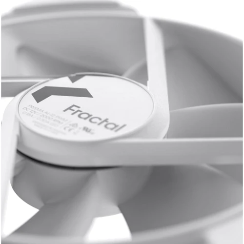 Кулер Fractal Design Prisma AL-12 PWM ARGB White (FD-FAN-PRI-AL12-PWM-WT): Количество вентиляторов, шт 1
