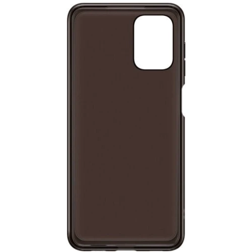 Чехол для телефонов Samsung Soft Clear Cover Black (EF-QA125TBEGRU) for Samsung A125 Galaxy A12: Пленка в комплекте нет