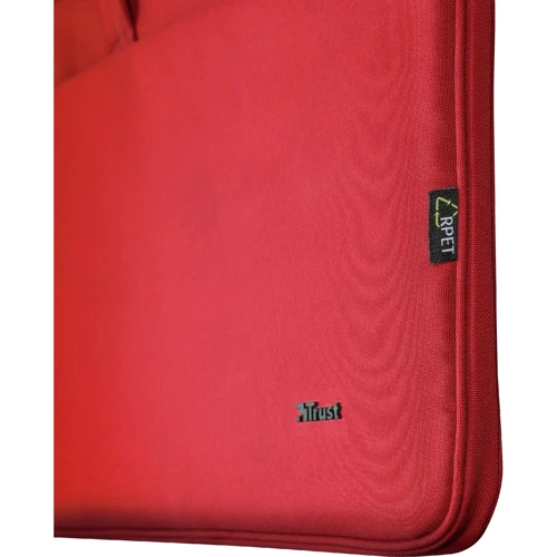 Сумка для ноутбуков Trust 15.6-16" Bologna Eco Red (24449): Материал полиэстер