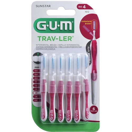 GUM TravLer Зубная щетка для межзубных промежутков 1.4 mm 6 шт