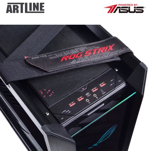 Персональный компьютер (ПК) ARTLINE Overlord STRIX (STRIXv85Win): Объем накопителя 2 ТБ SSD + 1 TБ SSD