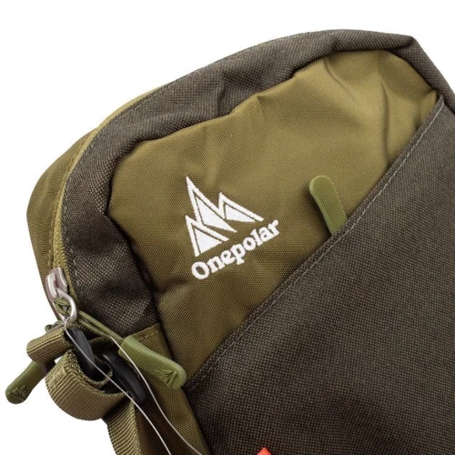 Чоловіча сумка через плече Onepolar зелена (W5693-green): Тип ручки Плечевой ремень, Короткая ручка, Со съемной ручкой