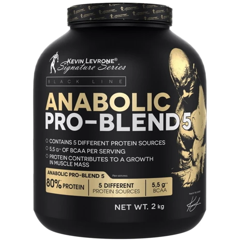 Протеин Kevin Levrone Anabolic Pro Blend 5 80% Protein 2000 g /74 servings/ Bunty
