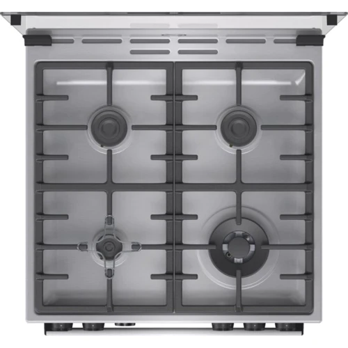 Газовая плита GORENJE GGI6C20XA: Рабочая поверхность нержавеющая сталь