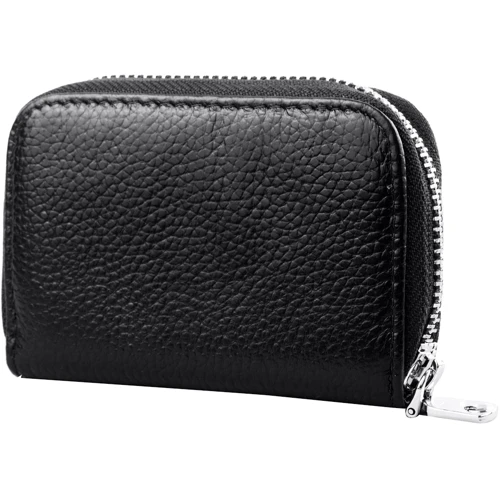 Жіночий гаманець для банківських карт Amelie Galanti чорний (A961001-black)