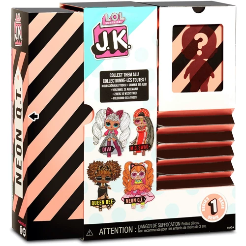 Игровой набор с куклой L.O.L. SURPRISE! серии "J.K." - ЛЕДИ-НЕОН 570776 фото 5