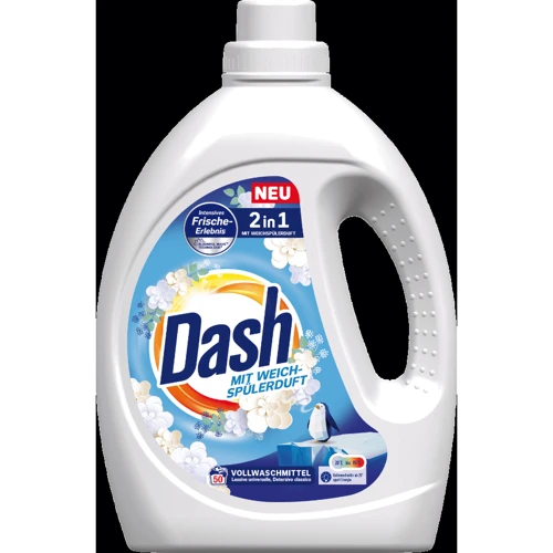 Гель для стирки универсальный Dash Frische VollWaschmittel 2in1 50 циклов 2.25 л (4012400504008)