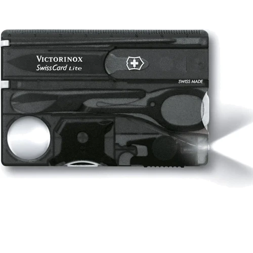 Мультитул Victorinox Swiss Card Lite черный (Vx07333.T3)