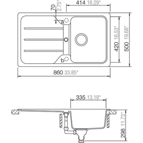 Schock Formhaus D100 Lava - 40 17044540 фото 1