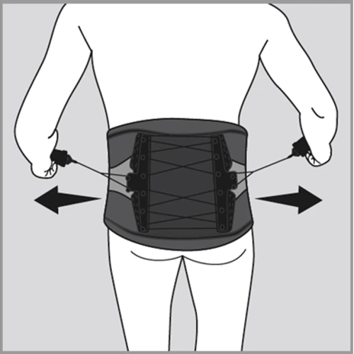 Корсет пояснично-крестцовый Orliman Star Brace Dynamic Fix выскокий (SD 104/1): Степень фиксации Жесткая