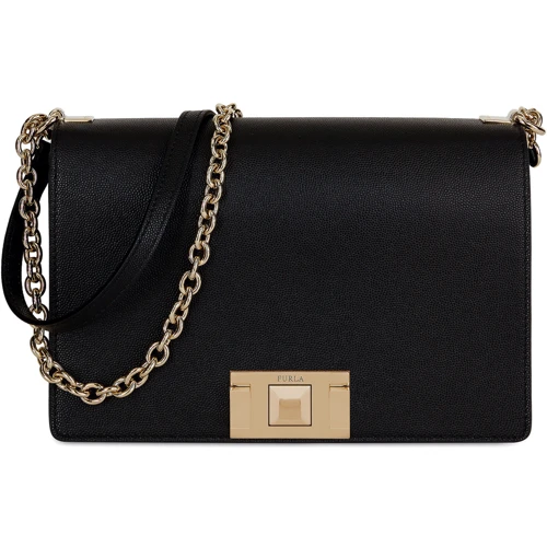 Женская сумка кросс боди Furla Mimi's Crossbody черная (BVD6NMBARE000O6000): Пол Женский