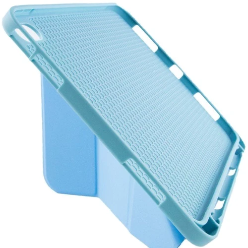 Аксессуар для iPad Epik Origami Case Book Sky Blue for iPad 10.9" 2022: Особенности Складывается в подставку, отделение для стилуса, Надежная защита от царапин и загрязнений