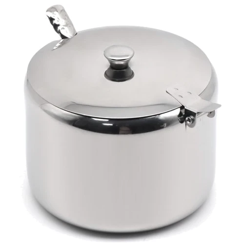 Цукорниця BRAVO CHEF з ложкою 9.5 см (BC-5101/9.5): Колір нержавеющая сталь
