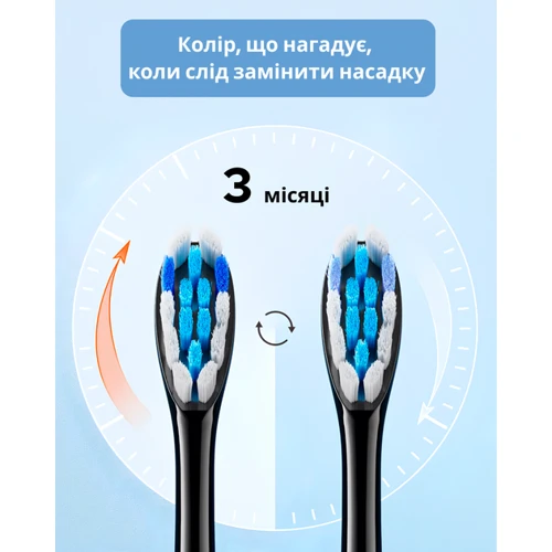 Насадки для зубной щетки Bitvae S2 4шт. Black (Bit-S2-Bl)