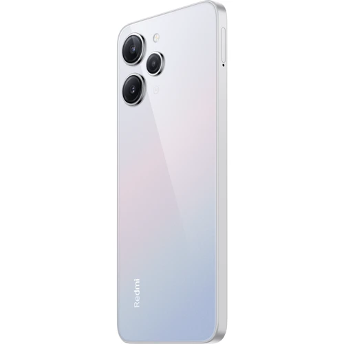 Смартфон Xiaomi Redmi 12 8/256Gb Polar Silver (Global, NFC): Камера Тройная 50 Мп (f/1.8) + 8 Мп (f/2.2) + 2 Мп (f/2.4) / LED вспышка / Автофокус / Фронтальная 8 Мп (f/2.1)
