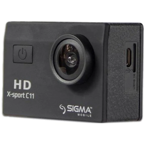 Экшн камера Sigma Mobile X-sport C11 black (4827798324110): Разрешение матрицы 12 МП