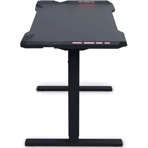 Стіл Mealux PowerDesk Carbon RGB з електрорегулюванням висоти (арт. EVO-201 Carbon/B)