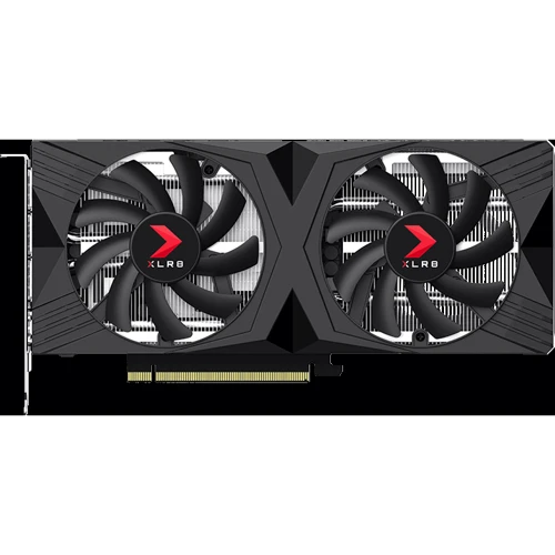 Видеокарта PNY GeForce RTX 4060 Ti 8GB VERTO Overclocked Dual Fan DLSS 3 (VCG4060T8DFXPB1-O): Исполнение Двухслотовое