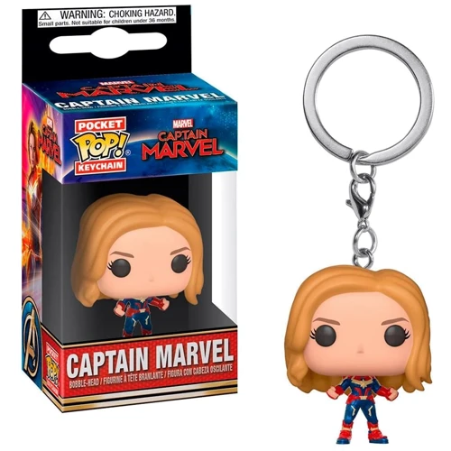 Игровая фигурка на клипсе FUNKO POP! cерии "Капитан Марвел" - КАПИТАН МАРВЕЛ: Тип Персонаж мультфильма, фильма