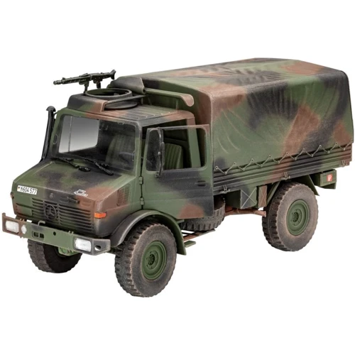 Сборная модель-копия Revell Грузовик Unimog 2T milgl Уровень 5 (RVL-03337)