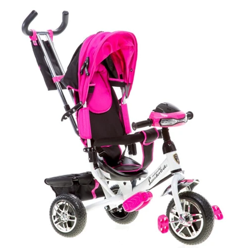 Трехколесный велосипед Azimut Lambortrike с фарой (малиновый): Тип 3х колесный велосипед