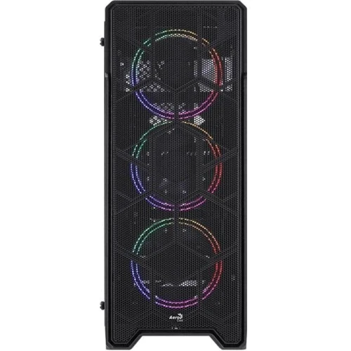 Корпус Aerocool Ore Saturn FRGB-G-BK-v1 Black Mid Tower FRGB: Типорозмір Midi-Tower