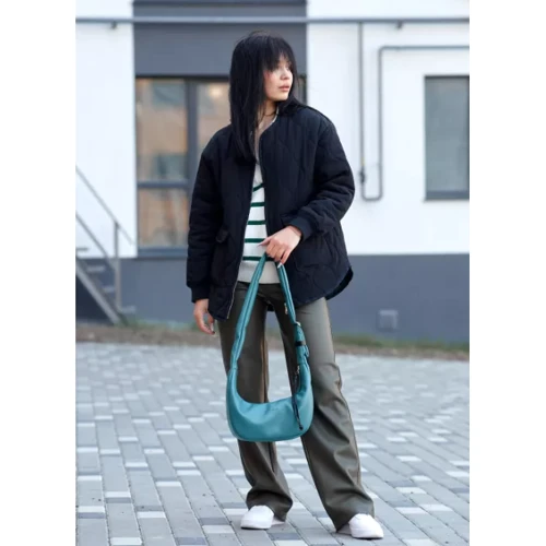 Женская сумка хобо Sambag HOBO S мурена (53100036): Фактура Матовая, Гладкая