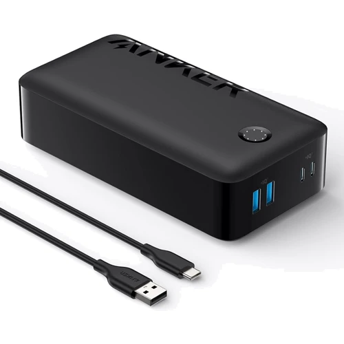Внешний аккумулятор Anker Power Bank 40000mAh 347 30W Black (A1377)
