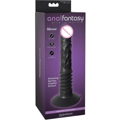 Анальный вибратор с толчками Orion Anal Fantasy Elite Collection Vibrating Ass Fucker