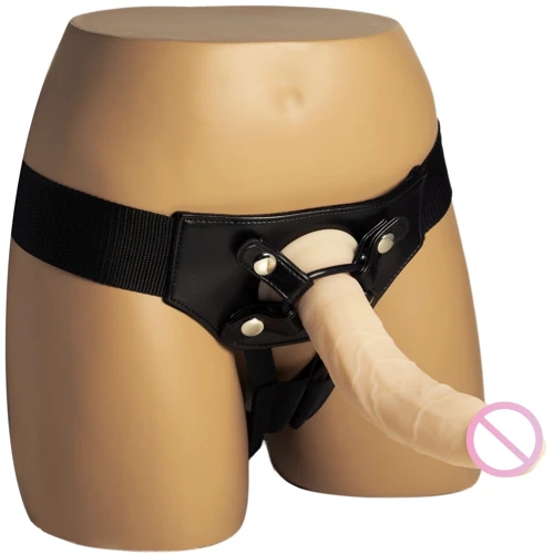 Фалоімітатор Naked ADDICTION 9" Silicone Dual Density Bendable Dildo - Vanilla