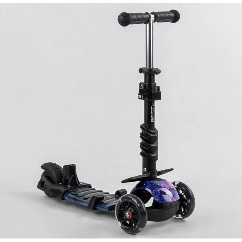 Детский самокат 5 в 1 Best Scooter S 3288 Темно-синий фото 6