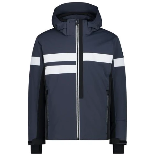 Горнолыжная куртка CMP Man Jacket Zip Hood (31W0107-U911) 46 синяя с капюшоном