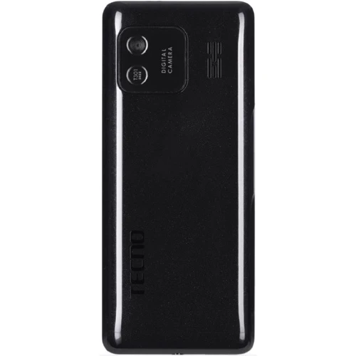 Мобильный телефон Tecno T301 2022 Black (UA UCRF): Дисплей 1.77" TN (128х160)