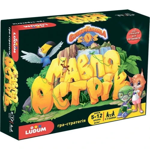 Настольная игра Ludum Настольная игра стратегия для спасателей Остров Обезьян