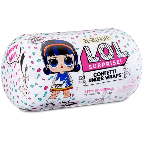 Игровой набор с куклой L.O.L. Surprise! серии Under Wraps - Конфетти (в асс., в дисп) фото 9