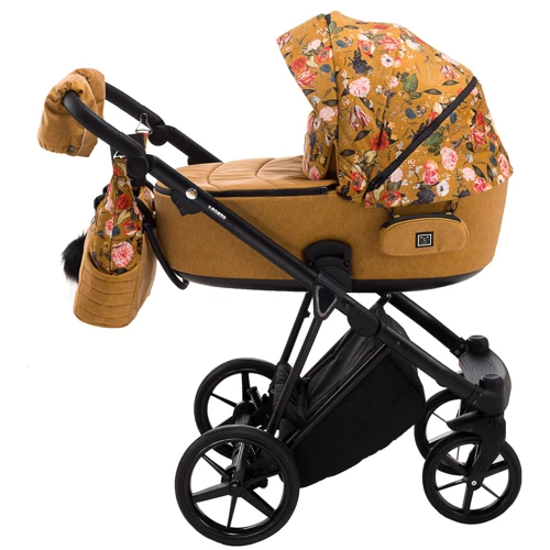 Коляска 2 в 1 Adamex Porto Flowers-3 фото 8