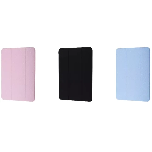 Аксессуар для iPad Dux Ducis Toby Series with Pencil Holder Pink for iPad Air 13 (2024 / 2025) / iPad Pro 12.9 (2018-2022): Материал искусственная кожа