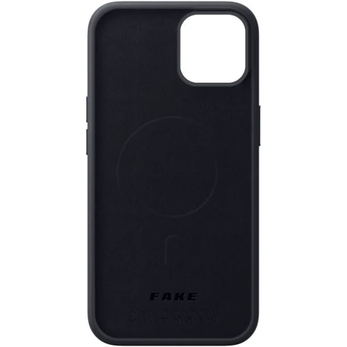 Чехол для iPhone ArmorStandart FAKE Leather Case Black for iPhone 13 Pro Max (ARM61378): Материалы искусственная кожа