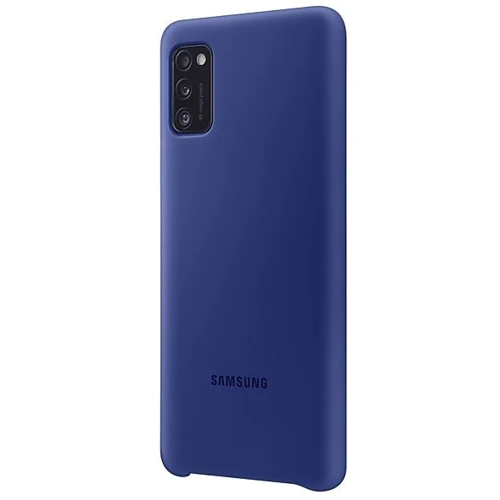 Чохол для телефона Samsung Silicone Cover Blue (EF-PA415TLEGRU) for Samsung A415 Galaxy A41 фото 6