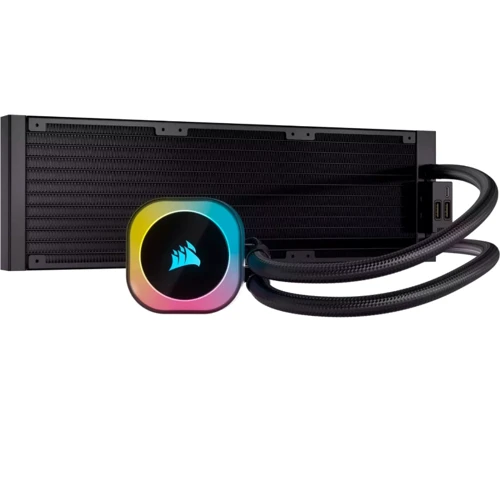 Кулер Corsair iCUE Link H150i RGB AIO Liquid CPU Cooler Black (CW-9061003-WW): Рівень шуму, dB 37