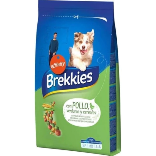 Сухой корм Brekkies Dog Chicken для собак всех пород с курицей 20 кг (8410650870700)