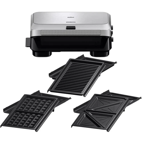 Мультимейкер (Бутербродница-Вафельница-Гриль) Braun SnackMaker 5 SM5038: Мощность, Вт 850