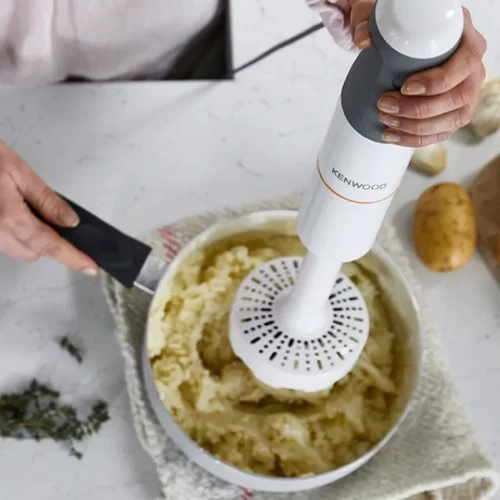 Блендер Kenwood Triblade XL HBM40.306WH: Материал чаши пластик