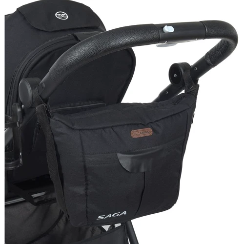 Коляска універсальна 2 в 1 El Camino ME 1085 SAGA Denim Black фото 14